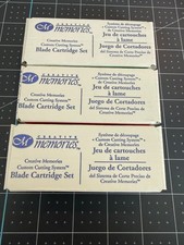 Creative Memories Custom Cutting System Blade Cartridges Red, Blue & Green