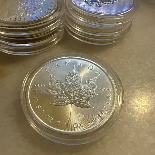 1oz Silver Bullion 2020 Canada Silver Maple Leaf