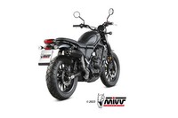 Honda CL 500 2023-2024 Mivv HR-1 Auspuff SchalldäMpfer Schwarz