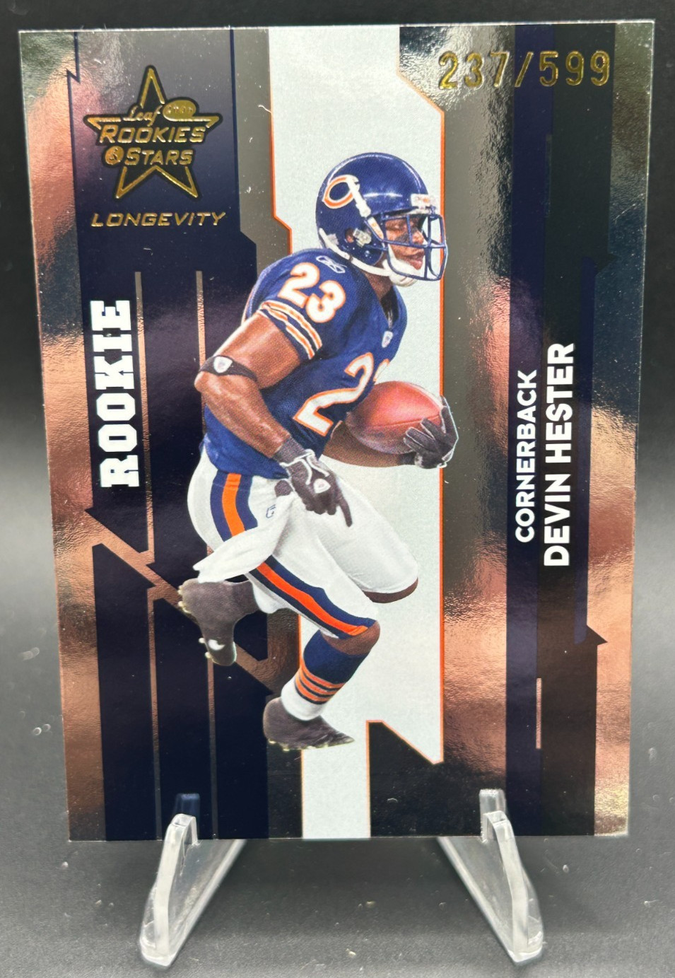 Devin Hester Leaf Rookies & Stars Longevity #222 Base