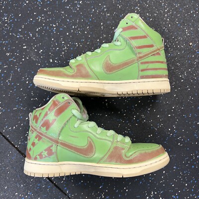 Size 9 - Nike SB Dunk High Premium Statue Of Liberty 2011 | eBay