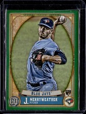 2021 Topps Gypsy Queen Green Parallel #291 Julian Merryweather Toronto Blue Jays
