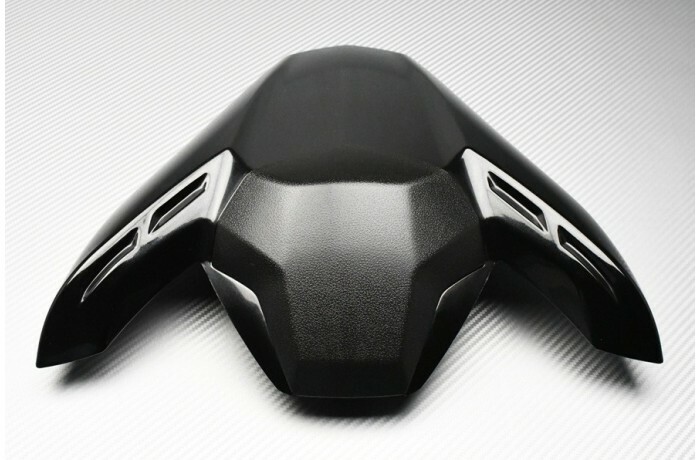 Capot de selle Kawasaki Z900 noir brillant en ABS injecté haute résistance pour carénage ZR900 2020-2024