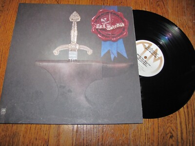 RICK WAKEMAN - THE MYTHS AND LEGENDS OF KING ARTHUR ... - A&M LP W/ INSERT