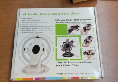 GENUINE!! HANDLER IPAD HAND STARP AND DESK MOUNT STAND 