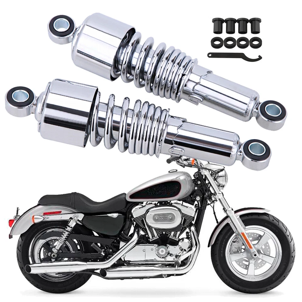 Stubby Shocks For Harley Sportster 1200 Forty Eight Iron 883 Lowering 10.5 inch - Image 3 of 4