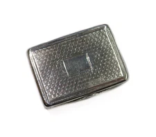 Nathaniel Mills Birmingham English Sterling Silver Vinaigrette Box 1836