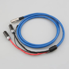 Silver Plated 5Pin Din Male to RCA Audio Phono Naim Tonearm Cable  Ground Wire