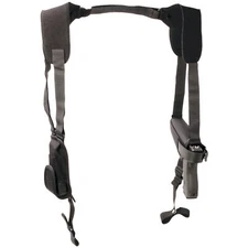 Uncle Mikes Pro Pak Horizontal Shoulder Holster Large Auto 4.5in Barrel Black