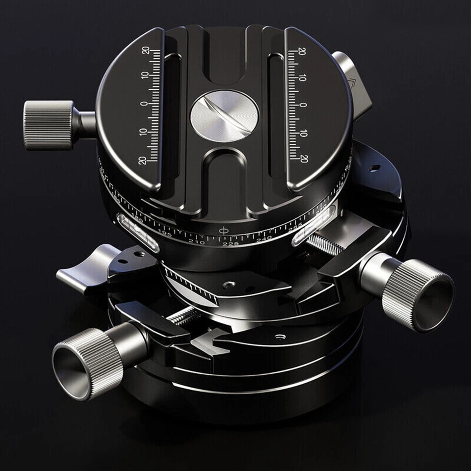 2024 Leofoto G20 3D Geared Head with QR Plate Tripod Head for Camera USA STOCK - Image 4 of 4