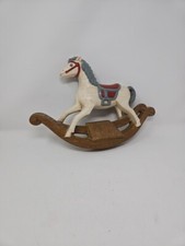 Burwood Products Rocking Horse Wall Hanging Plaque Vintage 1988 Decor Nursery