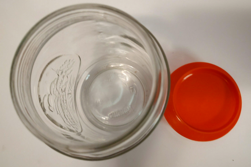 Vintage Anchor Hocking Tang "Church" Embossed Jar/Canister "18 - Picture 4 of 5