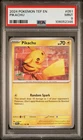 Pikachu - 051/162 - Temporal Forces - PSA 9 - Pokemon TCG