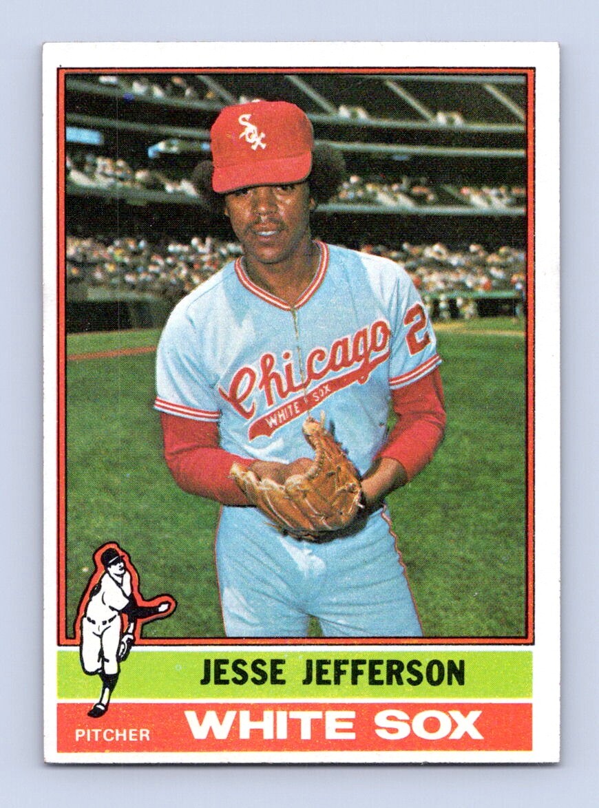 1976 Topps #47 Jesse Jefferson Chicago White Sox Ex+ | eBay