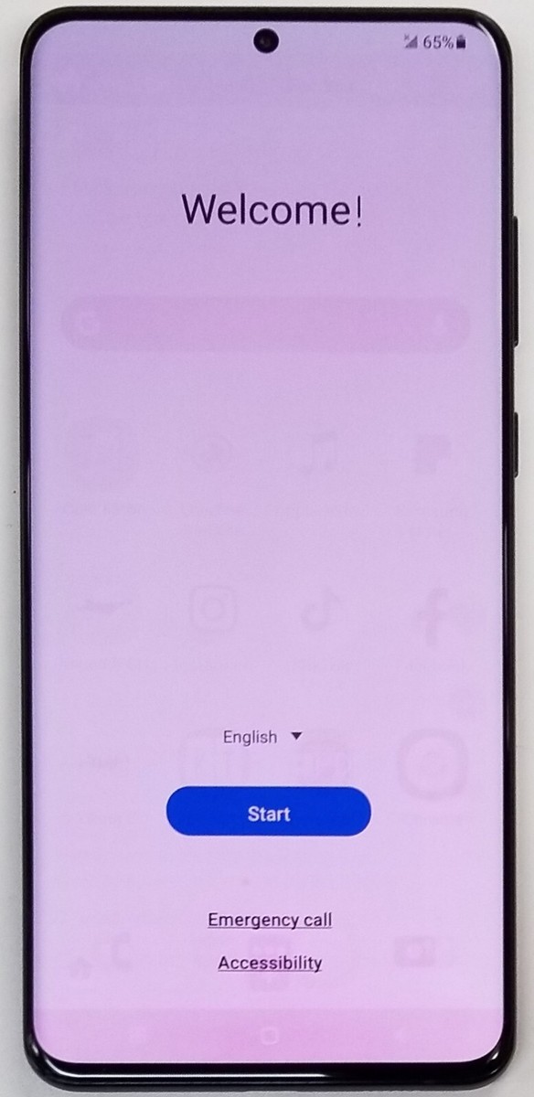 Samsung Galaxy S20 Ultra 5G G988U 128GB Black Verizon Locked
