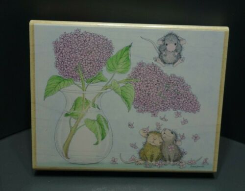 House Mouse Fragrant Shower Amanda Muzzy Monica 2009 Stampabilities HMTR1052 - Imagen 3 de 7