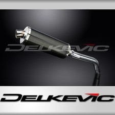 Triumph Tiger 800 Abs 2011-2018 Slip On 14 Oval Carbon Exhaust Muffler Kit