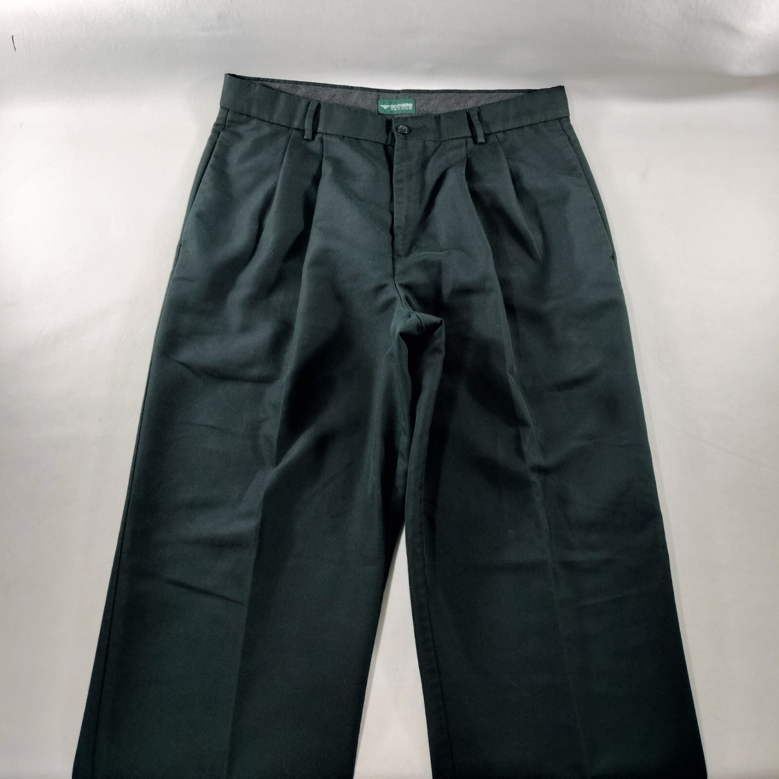 Dockers Recode Micro Drape Gray Pleated Cuffed Dr… - image 3