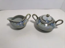 Vintage Nippon Sugar And Creamer Set