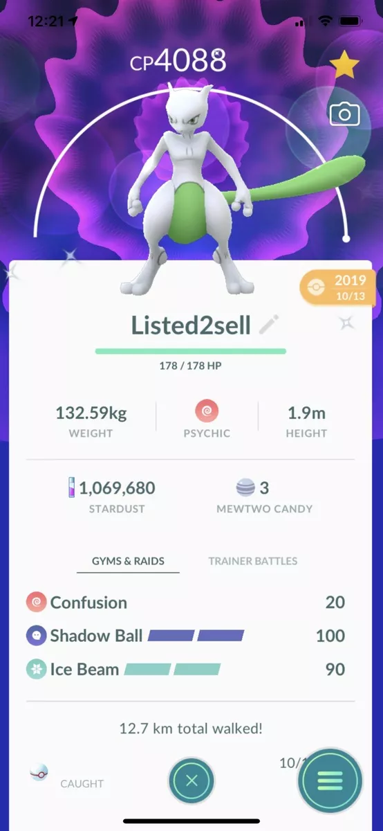 Shiny Mewtwo - Pokemon Go