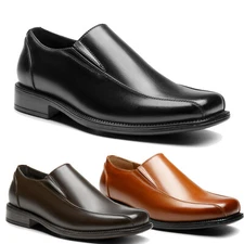 Men's Slip on Dress Loafers Formal Shoes  Slip-ons US Wide Size 6.5-15