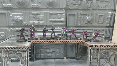  Starfinder RPG Miniatures (Alien Encounter Omega Ship Crew)  (sci-fi, etc.)