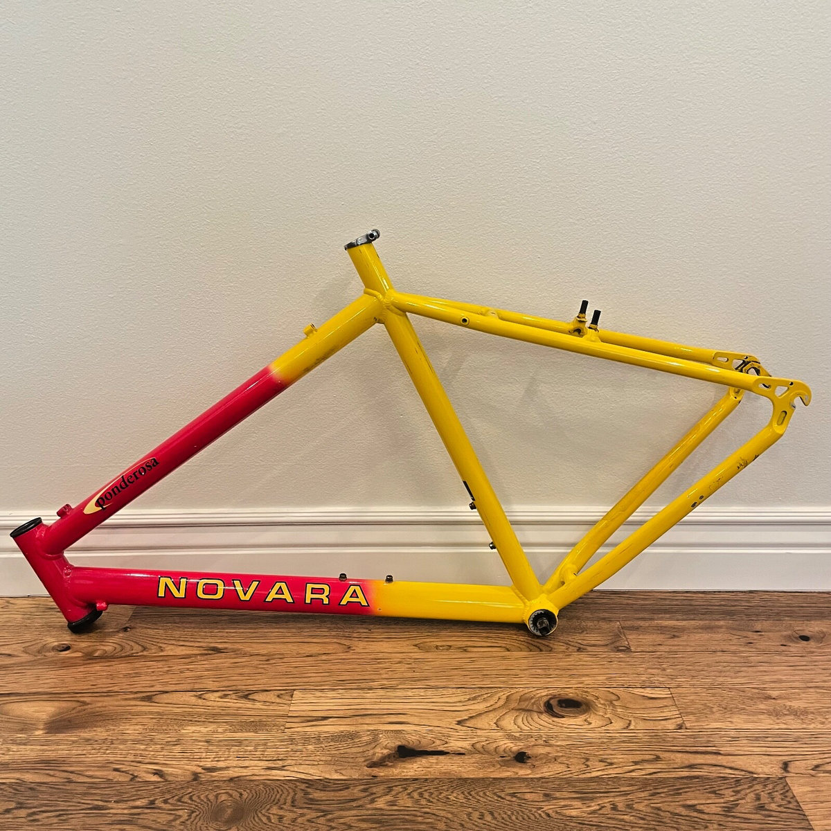 Novara Ponderosa Yellow 22” Large Frame 135 mm MTB Aluminum | eBay