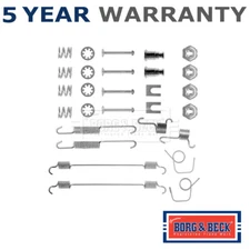 Borg & Beck Rear Brake Shoes Fitting Kit Fits Peugeot 106 205 Citroen Saxo