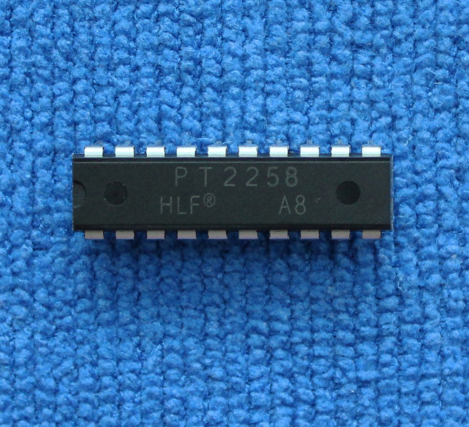 10pcs PT2258 6-Channel Electronic Volume Controller IC DIP-20 | eBay