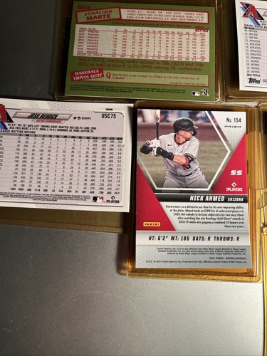 2022 Bowman Prospects Alvin Guzman Arizona Diamondbacks Lot Starling Marte SP ++ - Picture 19 of 22