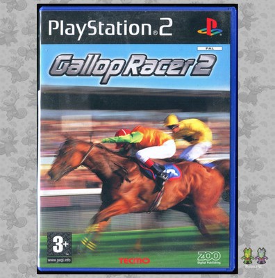 Gallop Racer 2 PlayStation 2 PS2 Horse Racing - Complete in Box CIB PAL