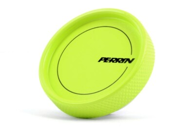 #ad #ad Perrin Neon Yellow Oil Fill Cap Round Style for WRX STI FRS BRZ 86 amp; More $74.80