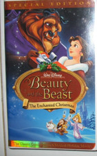 Walt Disney Beauty and the Beast: The Enchanted Christmas (VHS, 2002)