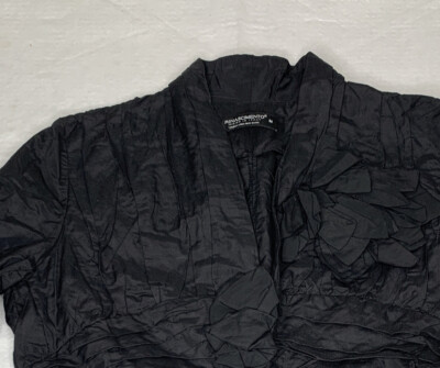 Rinascimento Jacket S.P.A. Womens Appotto Coat Medium Ruffles