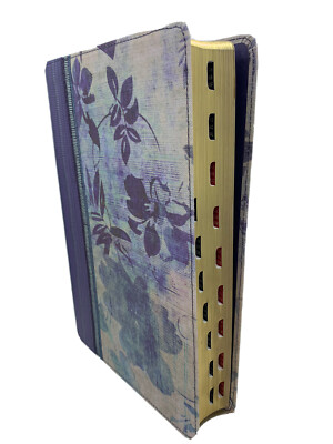 Biblia De Estudio Para Mujeres Morado Floreado Reina valerea 1960 con indice 