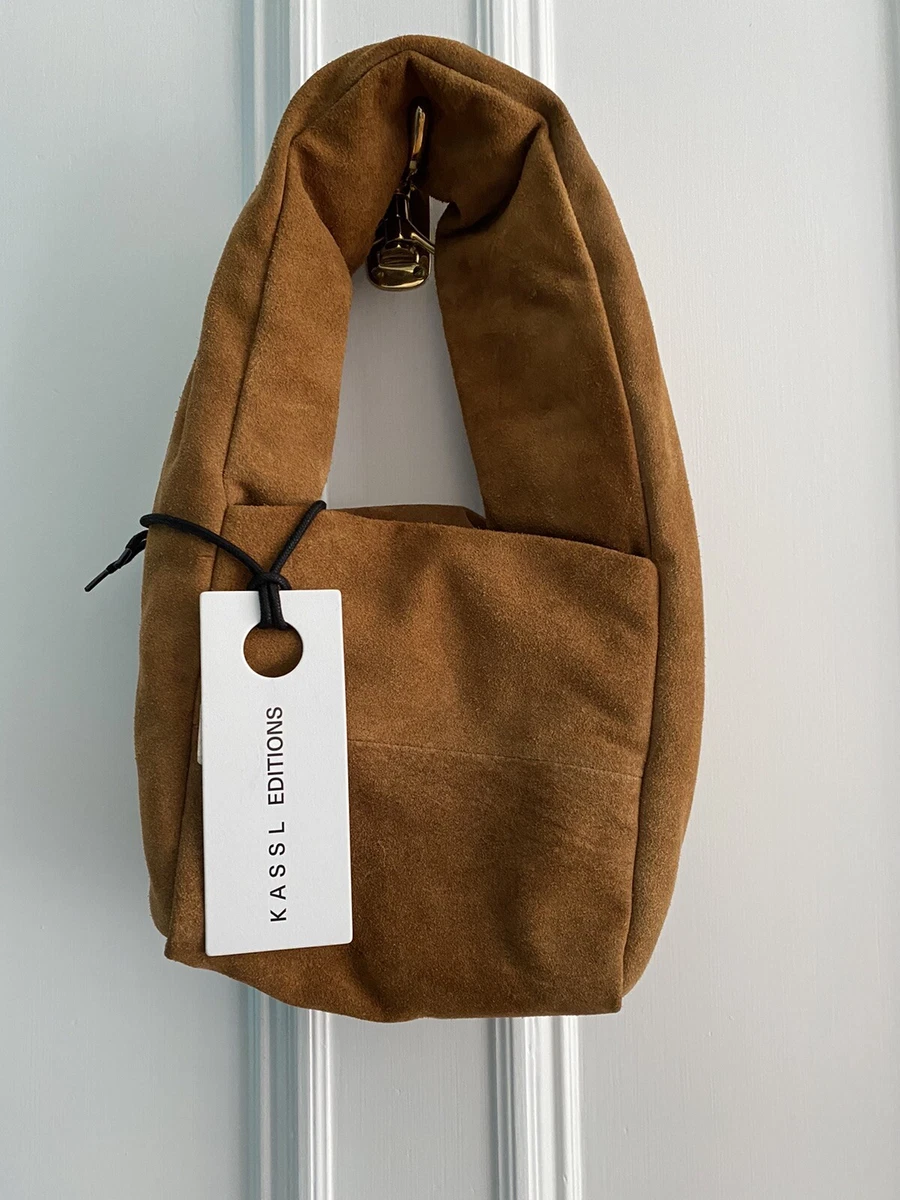 KASSL EDITIONS Padded Suede Bag