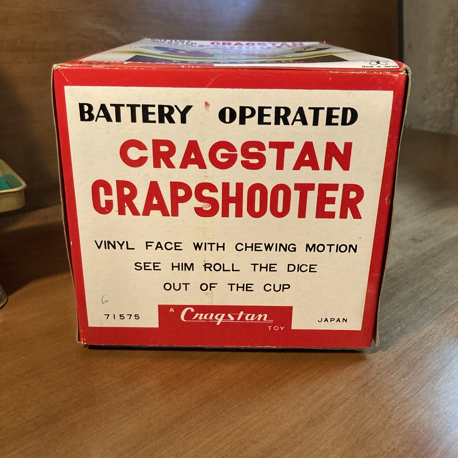 Cragstan Crapshooter Vintage 1960’s Battery Operated Not Tested JAPAN eBay