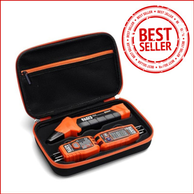 Circuit Breaker Finder Integrated GFCI Outlet Tester Receptacle Klein Tools Case