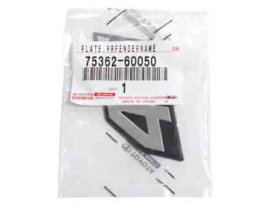 テラブラシ Genuine Toyota 4.5 Side Emblem 2 Pieces 75362-60050 Land Cruiser
