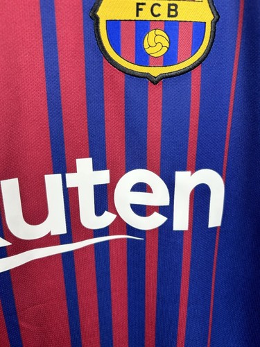 CAMISETA BARCELONA 2017 2018 LOCAL CAMISETA #8 A.INIESTA NIKE 847255-456 TALLA M - Imagen 11 de 21
