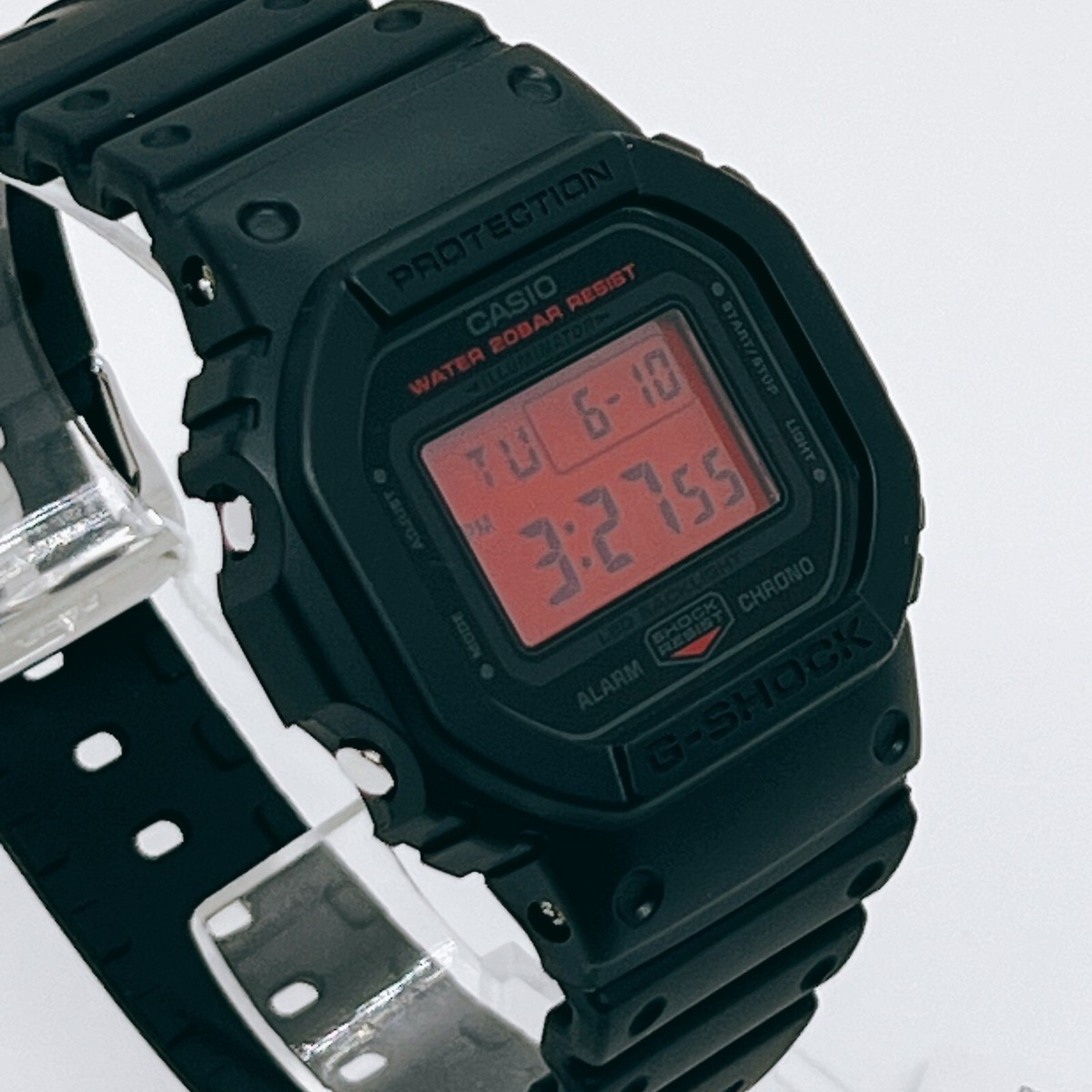 CASIO G-Shock DW-5600BBR-1JF Black Band Bold Red Square 2025