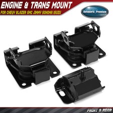 3x Engine Motor Transmission Mount For Chevy Blazer S10 Gmc Jimmy Sonoma Rwd 3x Engine Motor Transmission Mount For Chevy Blazer S10 Gmc Jimmy Sonoma Rwd