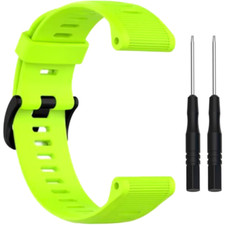 Wearable4U Replacement Watch Band 22 mm for Garmin Forerunner 945 Lime