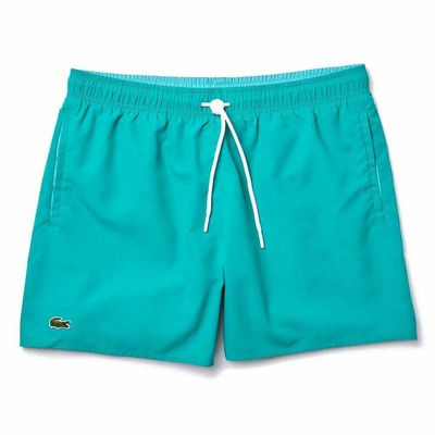 lacoste taffeta swim shorts