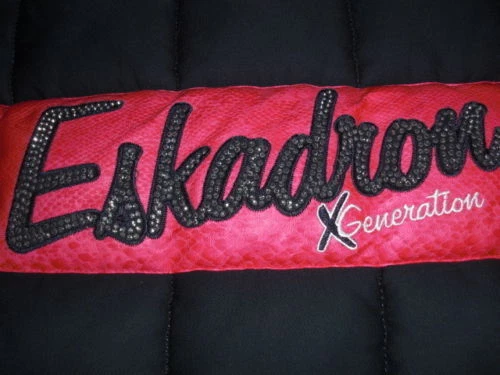 ESKADRON GLITZER NEXT GENERATION BIG SQUARE Abschwitzdecke spooks animo M XXL - Bild 3 von 4