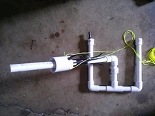 Rocket Launcher for Water and 1-2 Liter Soda Bottles! Adjustable Angle Assembled