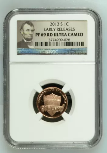 2013 S 1C SPECIAL PORTRAIT LABEL NGC PF 69 RD ULTRA CAMEO LOW MINTAGE