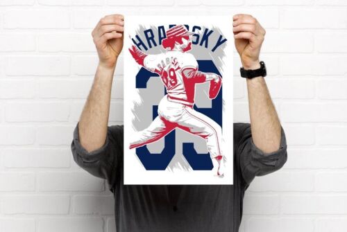 AL HRABOSKY art print/poster ST. LOUIS CARDINALS FREE S&H! JERSEY B2G2 - Picture 3 of 6