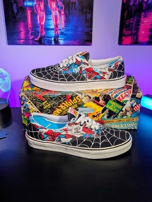 Vans x Marvel Comics Spider-Man Era EU 43 US 10 UK 9 Box Rare