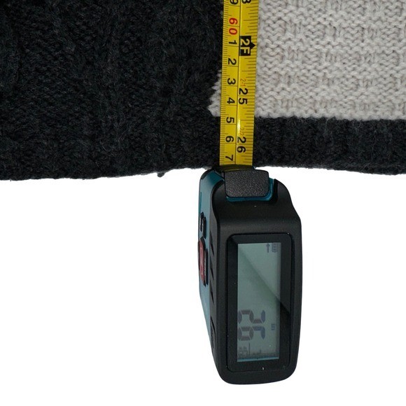 LL Bean Patchwork Wool Mock Neck Sweater Women's … - image 7